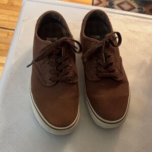 Vans Men's Chocolate Canvas Sneakers